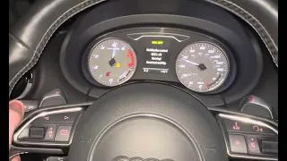 2015 Audi S3 shifting issue