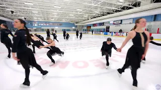 World Champion Synchronized Skating Team Les Suprêmes (CAN), 2023 Free Program