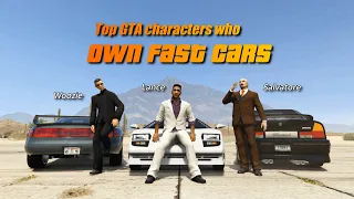 GTA NPCs who own fast cars | GTA III to GTA V