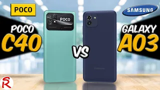 Poco C40 vs Samsung Galaxy A03