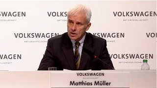 2015 Volkswagen AG Press Conference Matthias Müller Speech - AutoEmotionenTV