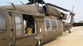 UH-60L main engine start