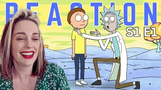 **FIRST TIME WATCHING** RICK AND MORTY 1X1 | PILOT | TV SHOW REACTION