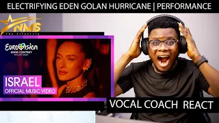 VOCAL COACH REACTS TO ELECTRIFYING EDEN GOLAN HURRICANE | ISRAEL 🇮🇱 | PERFORMANCE EUROVISION 2024