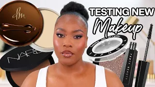 GRWM TESTING NEW MAKEUP FROM SEPHORA VIB SALE FIRST IMPRESSIONS NARS FENTY HAUS LABS  + MORE 2023