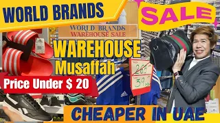 World Brand Warehouse Shopping in UAE Abu Dhabi Musaffah