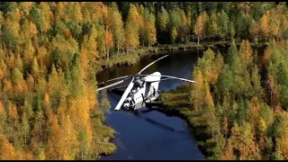Вертолёт СССР 40 лет лежит в болоте