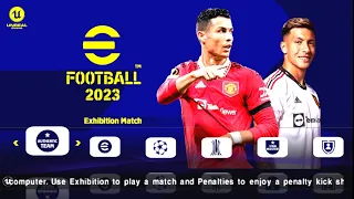 Download eFootball Pes 2023 PPSSPP Android Offline Bendezu V1.5 Update Kits & Transfer Camera PS5