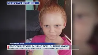 Pike County 6-year-old missing for over 10 hours