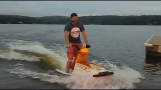 Testing the Whacky 1989 Yamaha Wave Jammer! What in the world is this Crazy jet ski?!