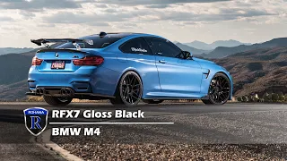 Yas Marina Blue BMW M4 | Rohana Wheels