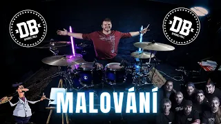 Divokej Bill - MALOVÁNÍ | Drum Cover