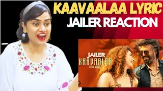 JAILER - Kaavaalaa Lyric Video REACTION| Superstar Rajinikanth | Sun Pictures | Anirudh | Nelson