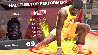 1ST HALF TRIPLE-DOUBLE On REC! NBA 2K23 Next Gen Center Gameplay