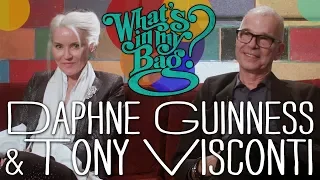 Tony Visconti and Daphne Guinness - What's In My Bag?