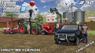 Buying a new PICKUP and planting CORN | Animals on Haut-Beyleron | Farming Simulator 22 | Episode 32