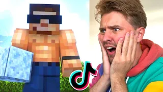 REACTING To Minecraft FAN EDITS!