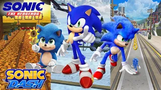 Sonic Dash (iOS) - Sonic vs. Teen Sonic vs. Baby Sonic