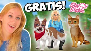 Zo krijg je GRATIS een HOND of KAT op STAR STABLE! 😍🐶