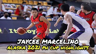 Jaycee Marcelino ALASKA 2021 PH CUP Highlights