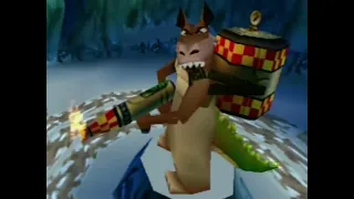 Stephan Grothgar als Dingodile in "Crash Bandicoot 3: Warped" Voice Clips (German/Deutsch)