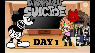 FNF mod (suicide mouse & Afton family kids) unhappy, happy , really happy/ DAY 1!(DAY 2 coming soon)