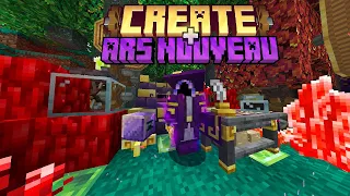 Create + Ars nouveau - Ars Creo (minecraft mod showcase)
