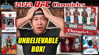 UNBELIEVABLE! DID THAT REALLY HAPPEN?! 2023 UFC Chronicles Hobby Box, Ripping until we pull a Kaboom