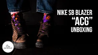 ALL CONDITIONS - Nike SB Zoom Blazer Mid Pro GT "ACG" Sneaker Unboxing