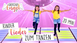 Kinderlieder zum Tanzen | Kindertanz Mix 20 Min. | Bewegung für Kinder | GroßstadtEngel