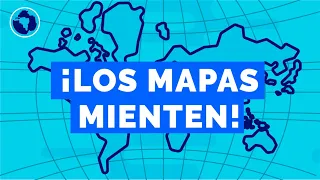 Map projections: why do the maps lie to us