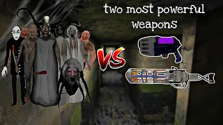 most powerful weapons vs Granny family (All Granny chapters)