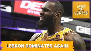 LeBron James Scores 43 Points as the Lakers Beat Hornets, but Russell Westbrook Injured.