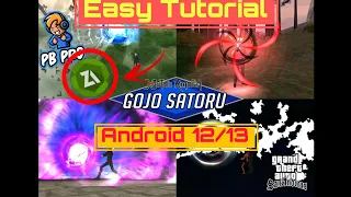 Gojo Satoru Mod Installation Guide for GTA SA Android