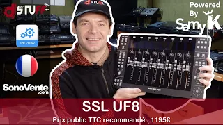 SSL UF8 : la surface de contrôle pour studio qui va améliorer vos mixes et votre workflow