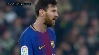 Lionel Messi vs Real Betis (Away) 2017-18 HD 1080i