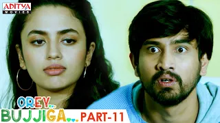"Orey Bujjiga" Hindi Dubbed Movie Part 11 || Raj Tarun, Hebah Patel || Malavika Nair ||Aditya Movies