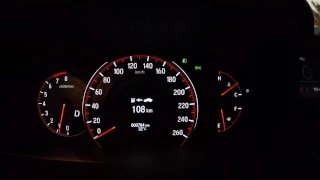 Honda Accord V6 2017 0-100  Sport mode قومة هوندا اكورد