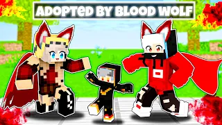 Adopted by the BLOOD WOLF  FAMILY in Minecraft! (Hindi)