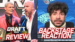 WWE Draft Night 1 | Reaction To Tony Khan's WWE Weinstein Remark | MJF Injury Update