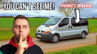 ULTIMATE STEALTH CAMPING UPGRADE | Camper Van Build Renault Trafic