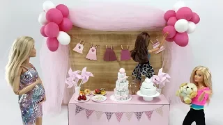 THE MOST EXPECTED BABY SHOWER OF THE YEAR Barbie doll version! How to do it, tips and more!