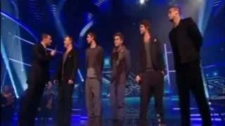 Take That on X-Factor UK Nov.14th 2010 - The Flood