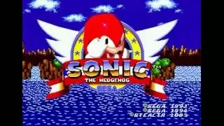 Knuckles the Echidna in Sonic the Hedgehog (Genesis) - Longplay [60 FPS]