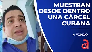 Vocero de la dictadura cubana Humberto López muestra desde dentro una cárcel cubana