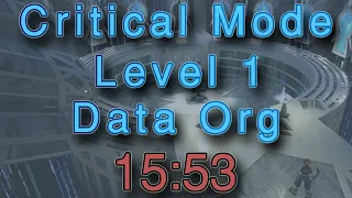 Kingdom Hearts III [PC] - Level 1 Crit Data Organization Speedrun in 15:53