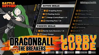 DRAGON BALL: THE BREAKERS Guide for beginners: Spirit Siphon, shop, active/passive skills, ect...