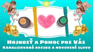 Hojnosť a pomoc pre vás 🌹🙏🍀👼💖 Kanalizovaná kresba a hovorené slovo #vykladkaret #tarot