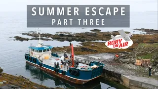 Shipping a vintage tractor off a remote island | Auskerry, Orkney Islands