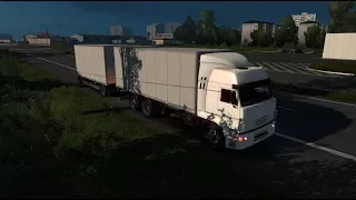 412.ETS2. КамАЗ-53602. РУСМАП+ЮЖНЫЙ РЕГИОН.Стрим.